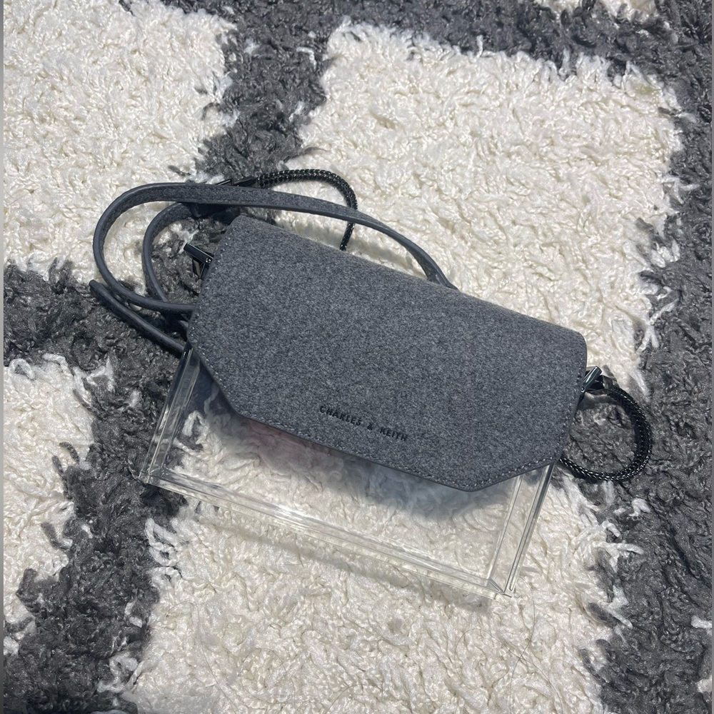 Charles & Keith Cross Body Acrylic Bag